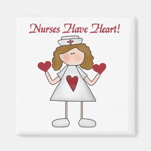 Nurses Have Heart T-shirts and Gifts Magnet
