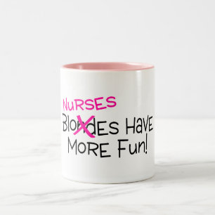 Nurses Have More Fun Two-Tone Coffee Mug
