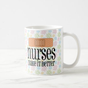 Nurses Make it Better, Bandage Coffee Mug