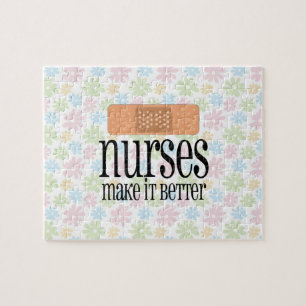 Nurses Make it Better, Bandage Jigsaw Puzzle