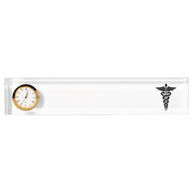 Nurses Medical Symbol Nameplate (Front)