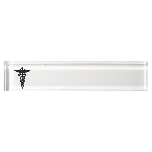 Nurses Medical Symbol Nameplate (Front)