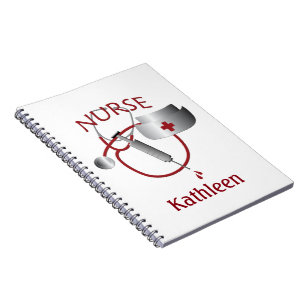 Nurses Name Nurse Custom Notebook