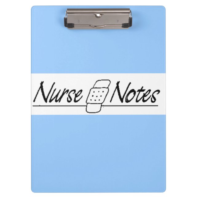 Nurses Notes Clipboard (Front)