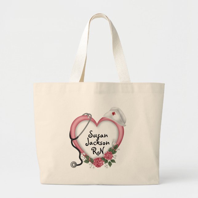 Nurses Personalised Tote (Front)