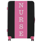 Nurse's Pink Grey Suitcase
