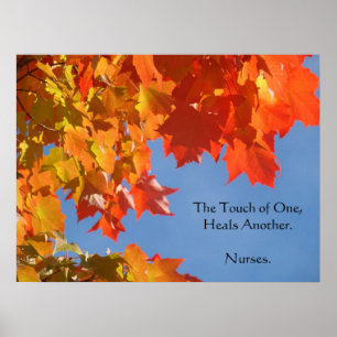 Nurses Posters art Nursing Healing Touch prints