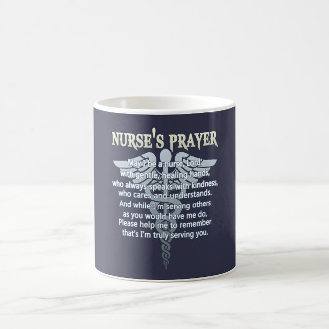 NURSE'S PRAYER COFFEE MUG (Center)