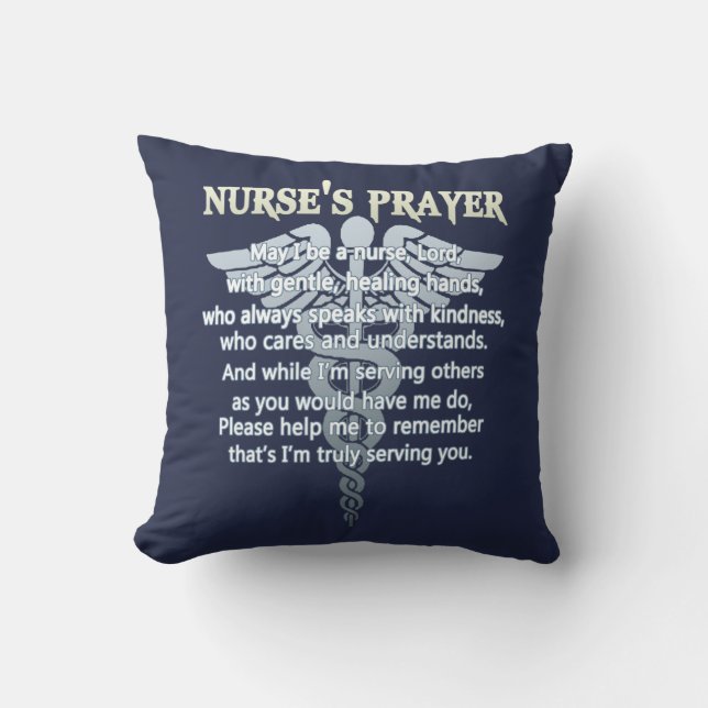 NURSE'S PRAYER CUSHION (Front)