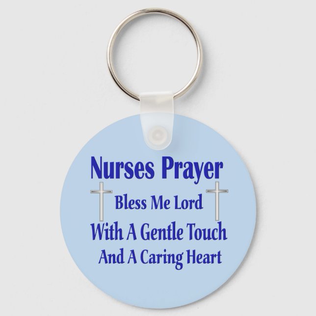 Nurses Prayer Key Ring (Front)