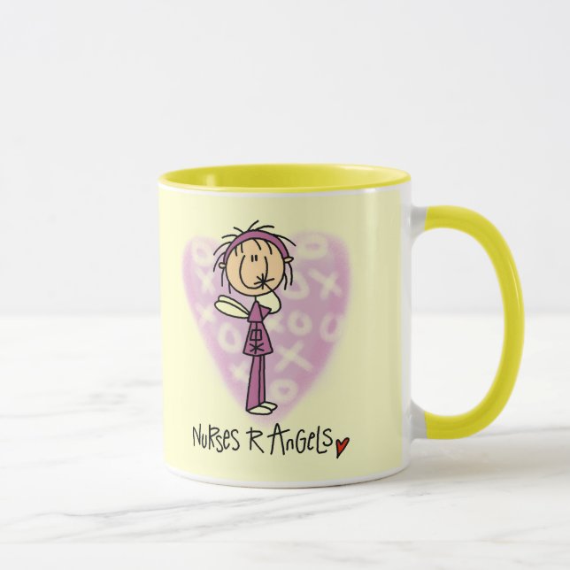 Nurses R Angels Tshirts and Gifts Mug (Right)