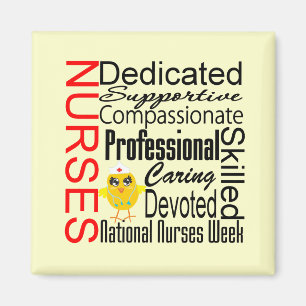 Nurses Recognition Collage: National Nurses Week Magnet