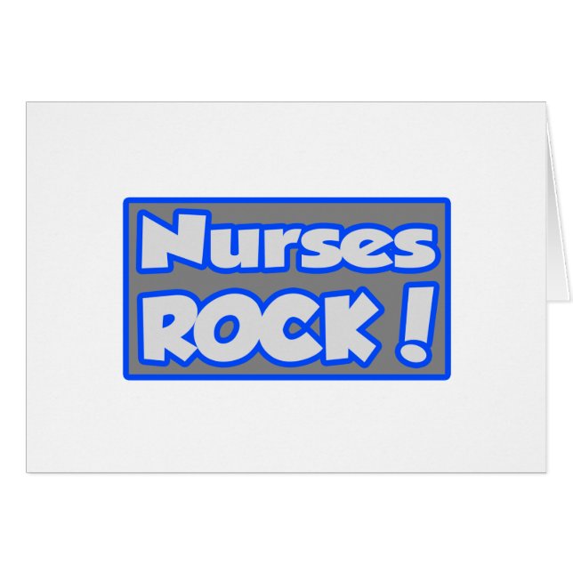 Nurses Rock! (Front Horizontal)