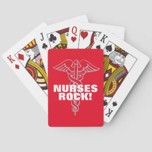 NURSES ROCK playing cards for nursing students