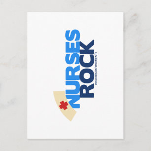 Nurses Rock Postcard