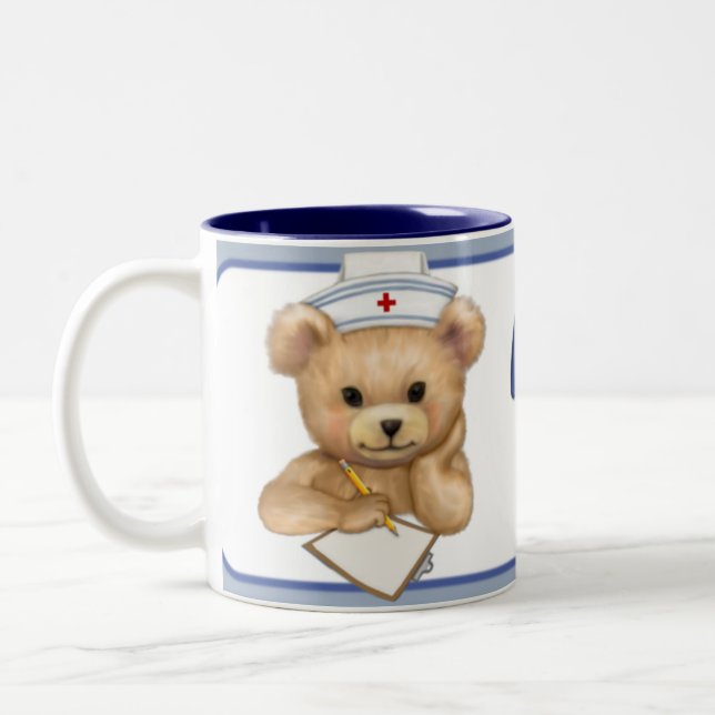 Nurse's Rock Two-Tone Coffee Mug (Left)