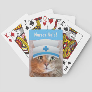 Nurses Rule Playing Cards