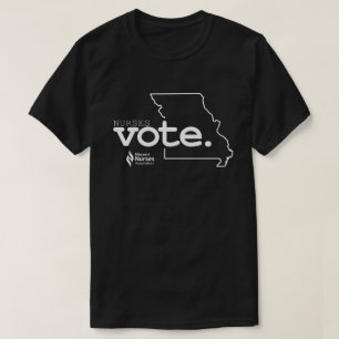 Nurses Vote Dark Coloured T-Shirt