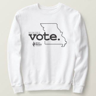 Nurses Vote Light Coloured Sweatshirt