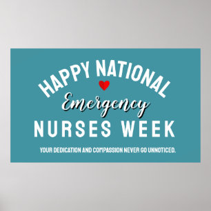 Nurses Week Appreciation Banner – Honouring Poster