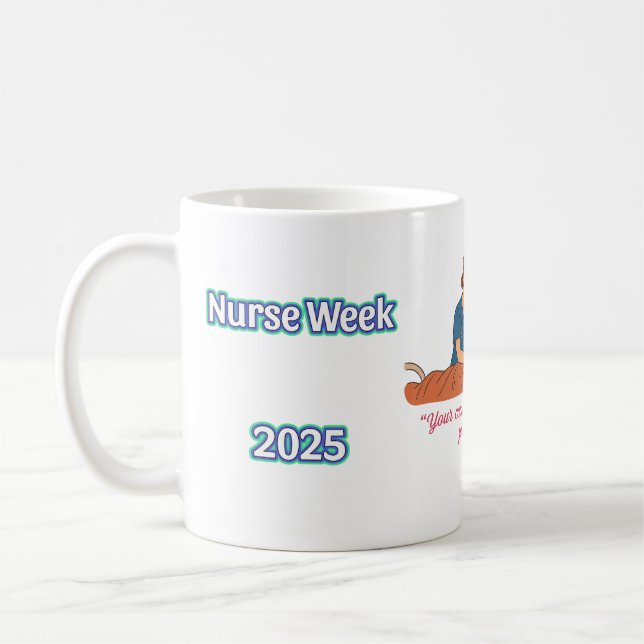 Nurses Week Gifts Coffee Mug (Left)