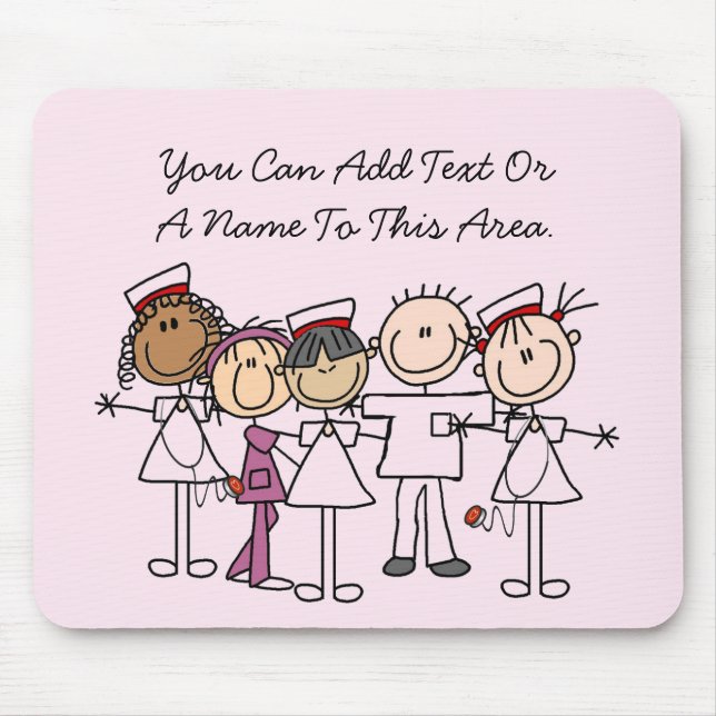 Nurses Week T-shirts and Gifts Mouse Pad (Front)