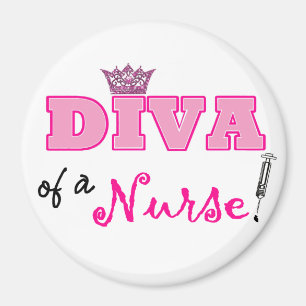 NURSEtude/Diva of a Nurse! magnets