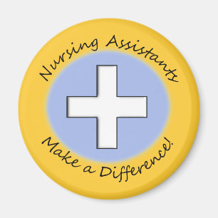Nursing Assistant Gifts "Making a Difference" Magnet