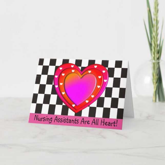 Nursing Assistant Thank You Card (Front)