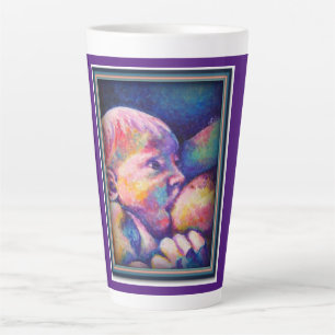 Nursing Baby  Latte Mug