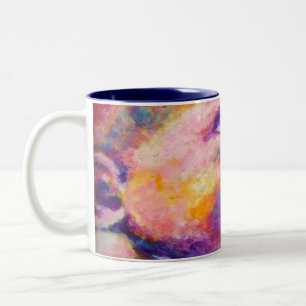 Nursing Baby  Two-Tone Coffee Mug