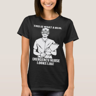 Nursing Caretaker Hospital Emergency Nurse T-Shirt