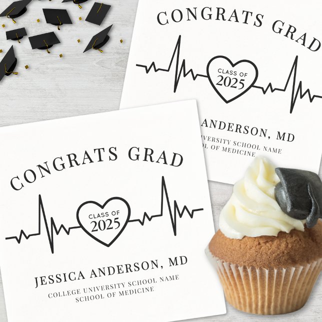 Nursing Doctor Medical Graduation Napkin (Nursing Doctor Medical Graduation Napkins)