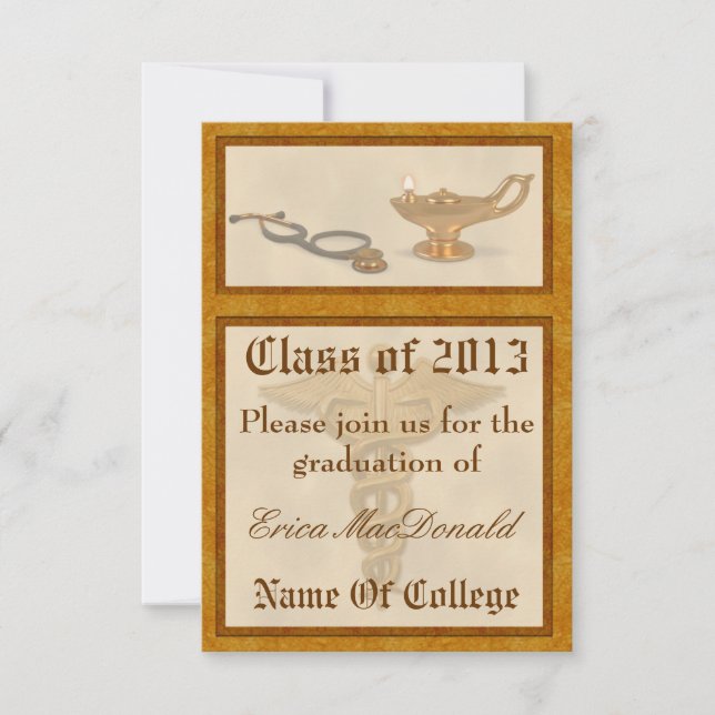 Nursing Graduation Invitation (Front)
