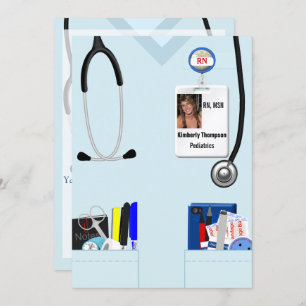 Nursing Graduation Invitation