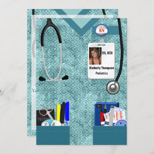 Nursing Graduation Invitation