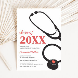 Nursing Graduation Party Invitation