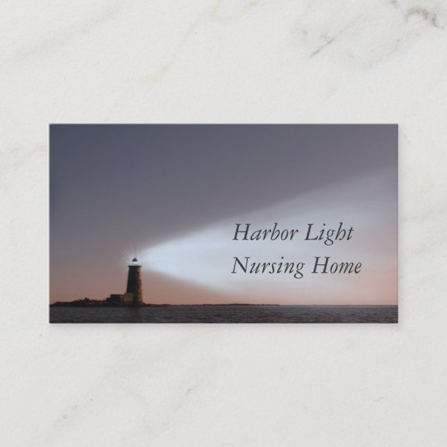 Nursing Home Business Card (Front)