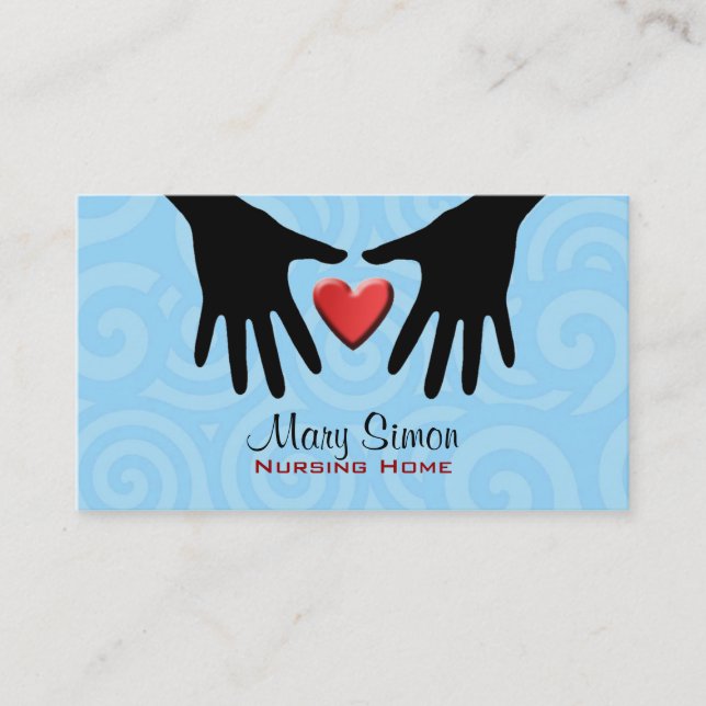 Nursing Home Business Cards (Front)