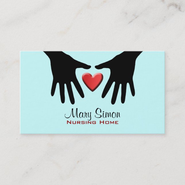 Nursing Home Business Cards (Front)