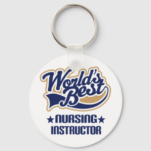 Nursing Instructor Gift Key Ring