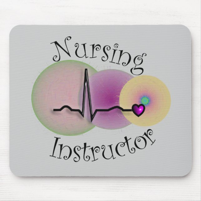 Nursing Instructor Gifts Mouse Pad (Front)