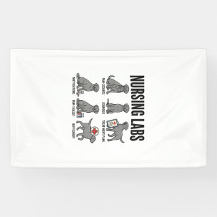 Nursing Labs Dog Medical Pun Vector Shirt Design_1 Banner