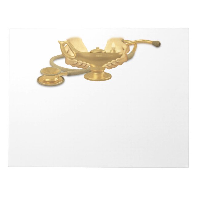 Nursing Lamp Notepad (Front)