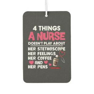 Nursing Life 4 Things About Nurse Car Air Freshener