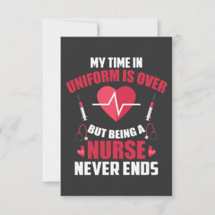 Nursing Life Being A Nurse Thank You Card