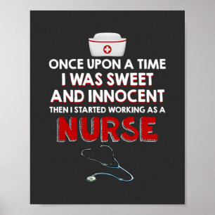 Nursing Life   I Working As A Nurse Poster