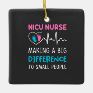 Nursing Life   Nicu Nurse Ceramic Ornament