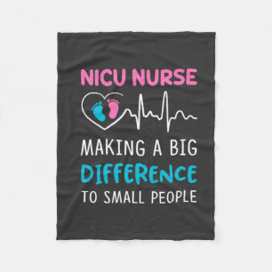 Nursing Life   Nicu Nurse Fleece Blanket
