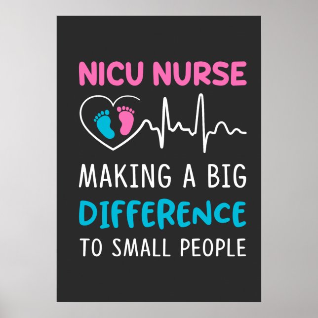 Nursing Life | Nicu Nurse Poster (Front)
